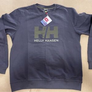 Helly Hansen Men's Blue/Grey Crewneck Sweater